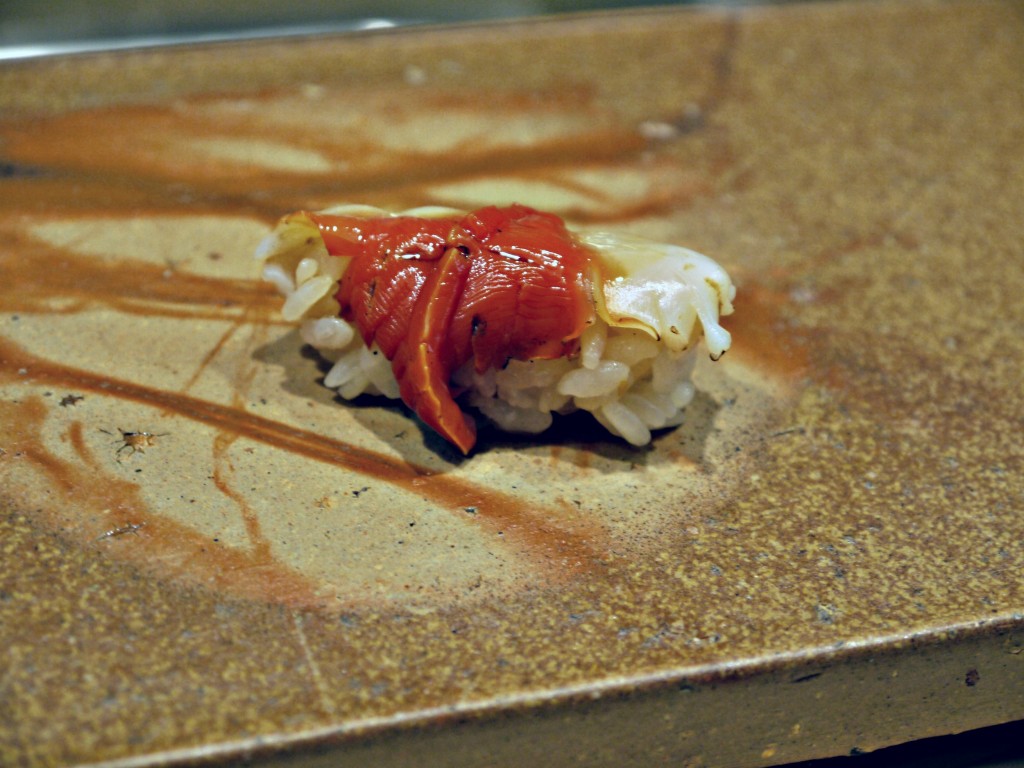 Vernis (coquillage) - 赤貝Akagai - Blood clam Quelle chance de pouvoir déguster le rare vernis. Ferme et iodée. 