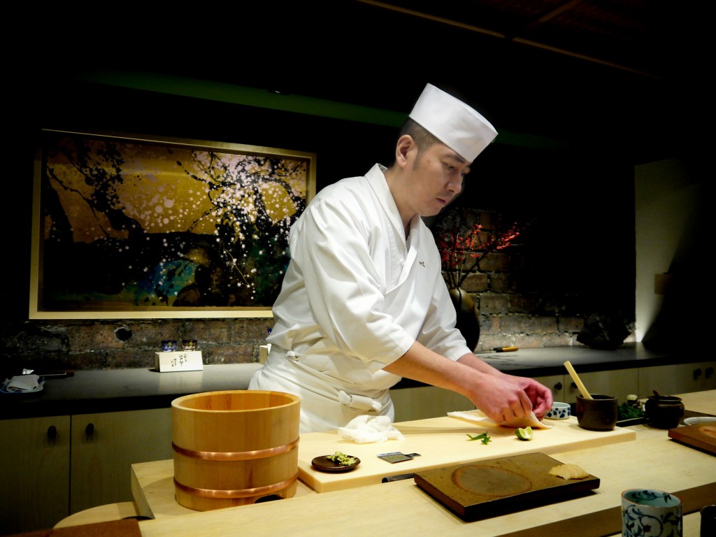 Le chef de cuisine, Takeshi Moroora 