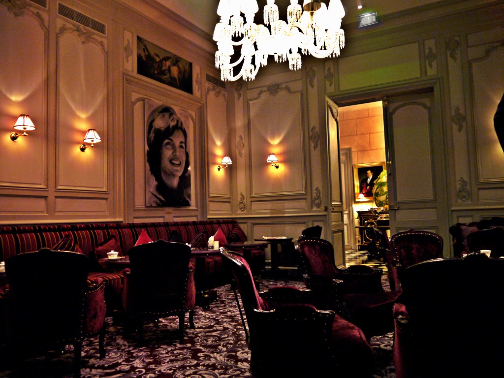 The boudoir salon.