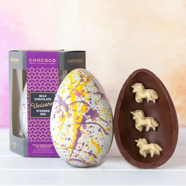 Best Paques 2018 Easter Chococo Milk Chocolate Unicorn Easter Egg
